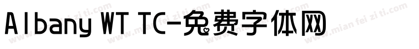 Albany WT TC字体转换